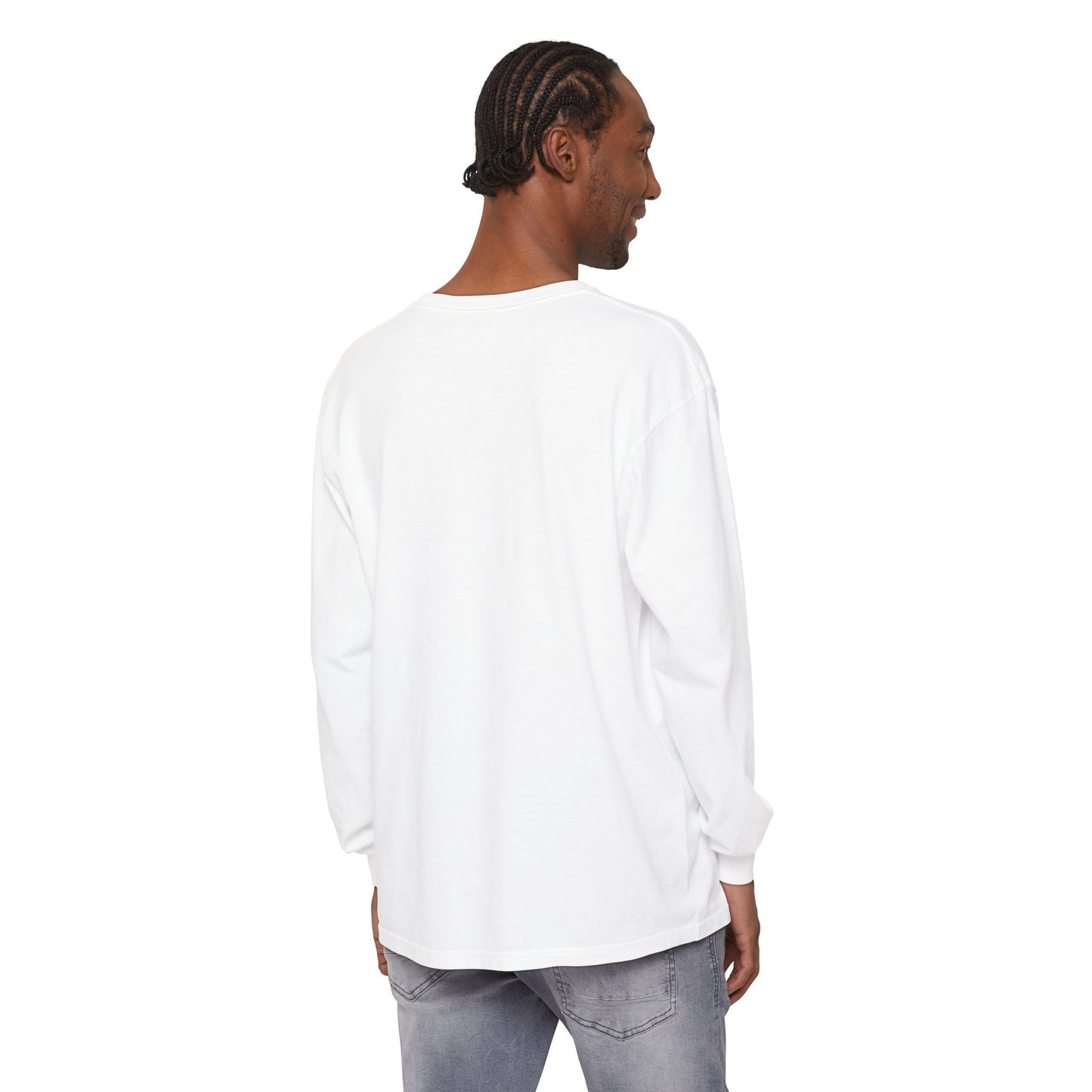 Paid To Exist Long Sleeve Tee, Unisex Garment-Dyed Shirt, Casual Wear, Everyday Essentials, Gift for Creatives, Motivational Apparel